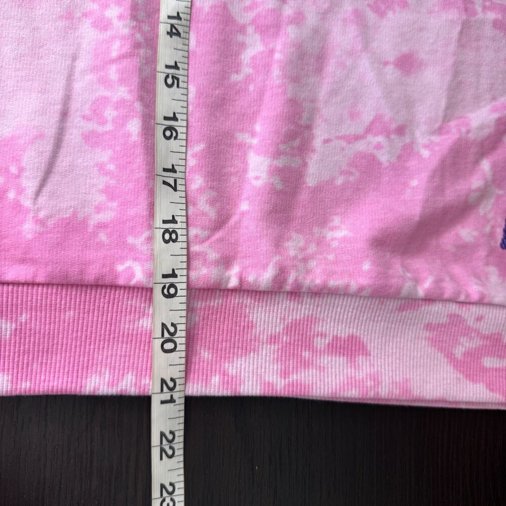Disney World Sweatshirt Women XL But First Disneyland Parks Merch Tie Dye Sequin - Picture 9 of 10